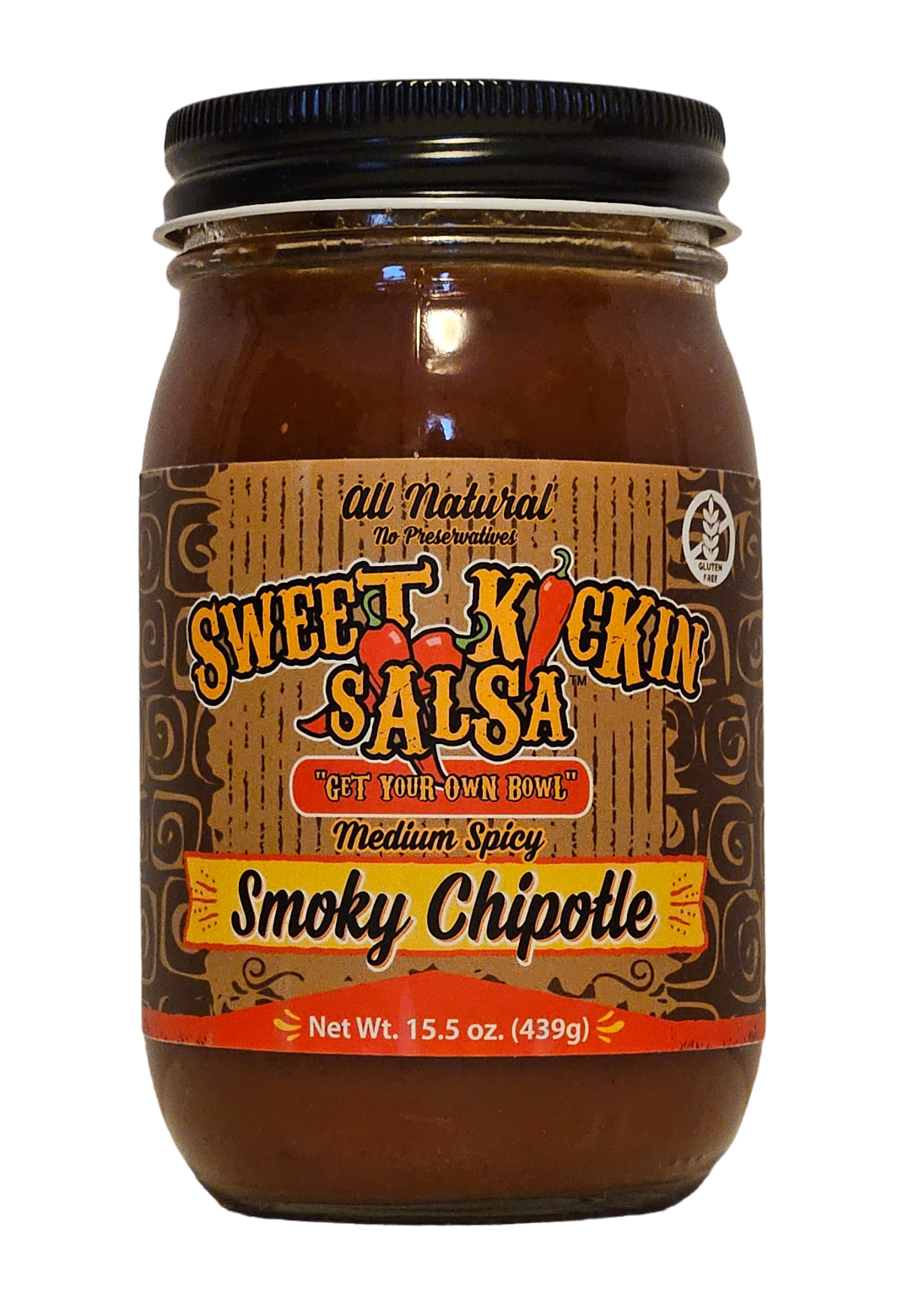 Sweet Kickin Salsa Smoky Chipotle (12 Pack)