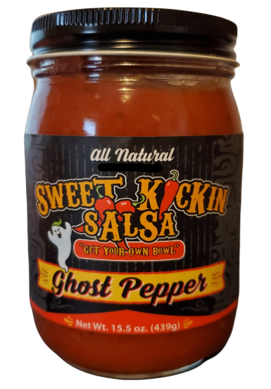 Sweet Kickin Salsa Ghost Pepper (12 Pack)